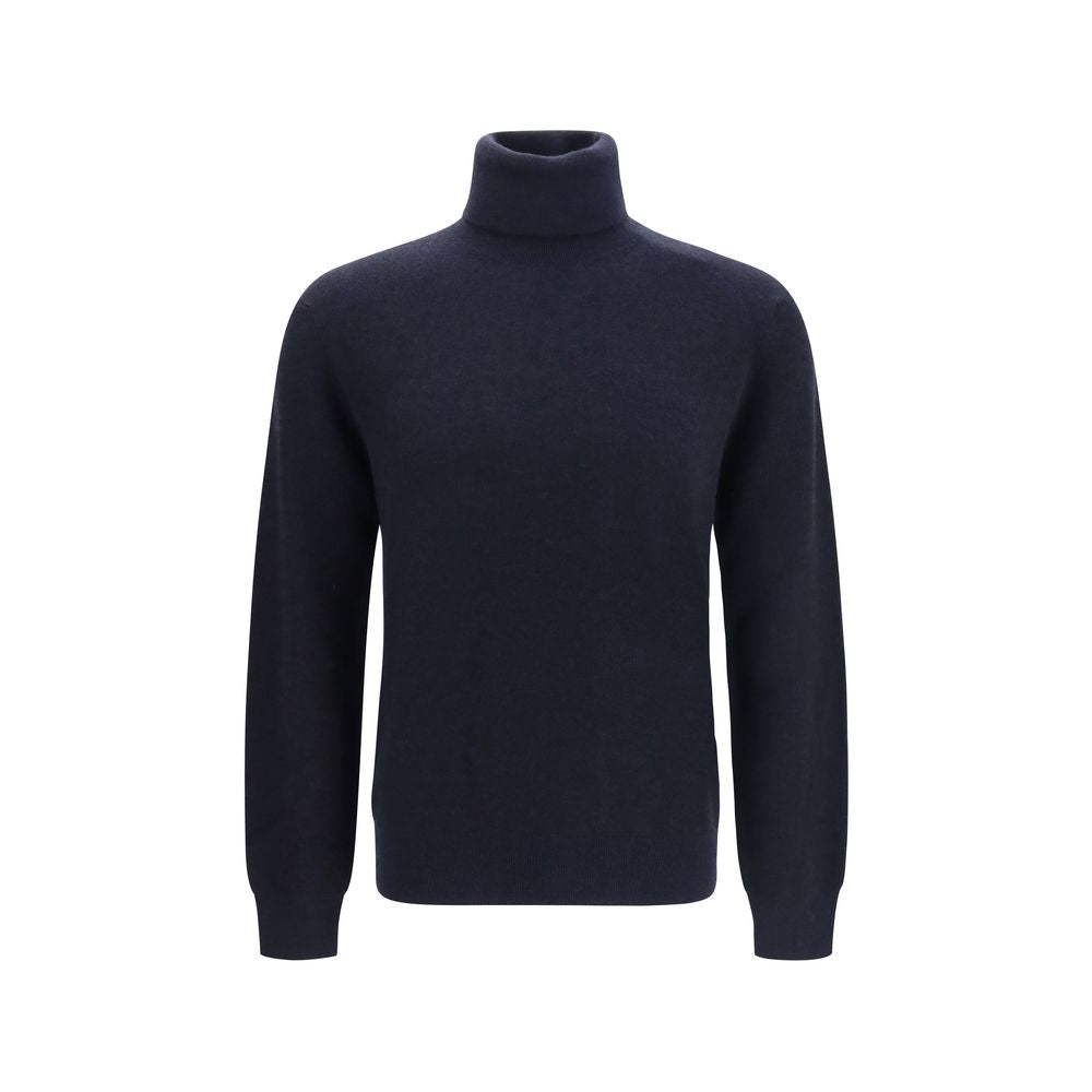 Brioni Blue Cashmere Turtleneck | Regal Royce