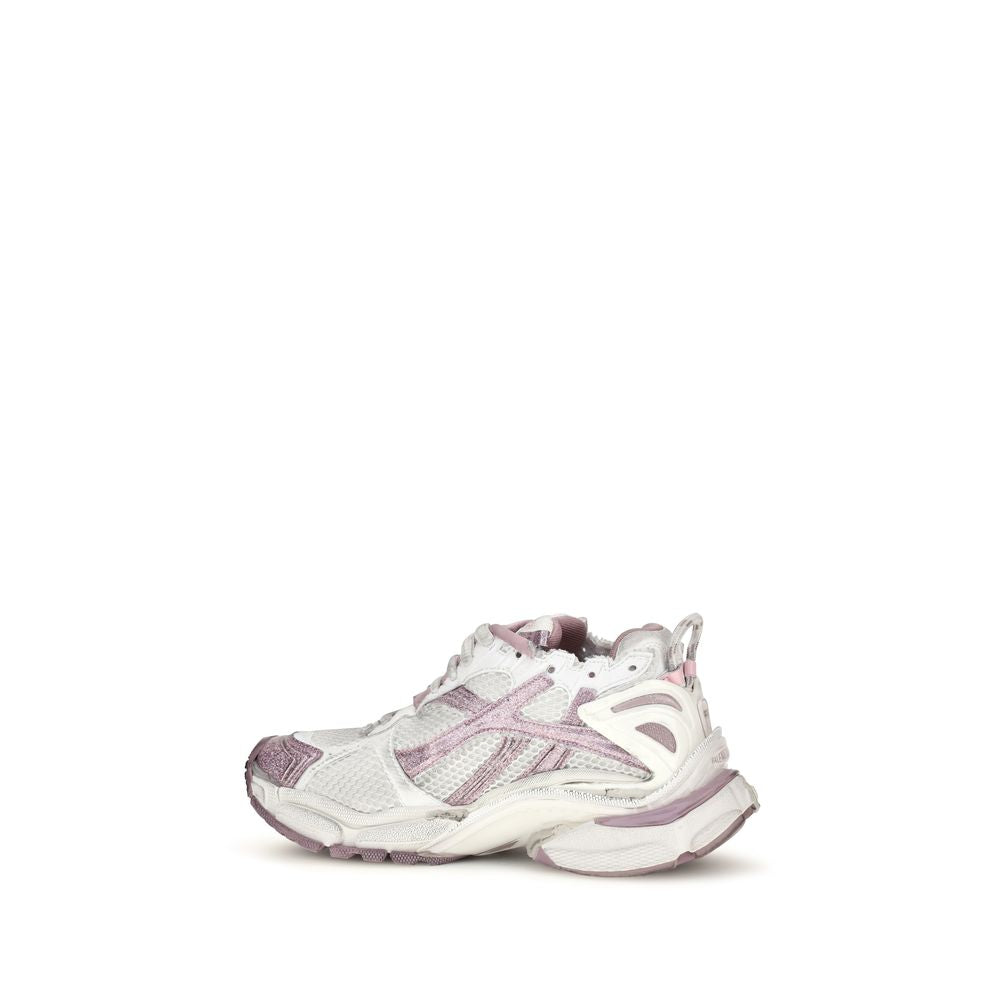 Balenciaga Purple Polyester Athletic Sneakers | Regal Royce