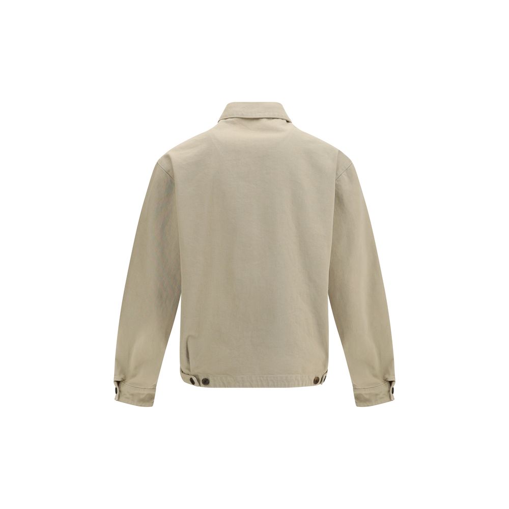Prada Beige Cotton Denim Jacket | Regal Royce