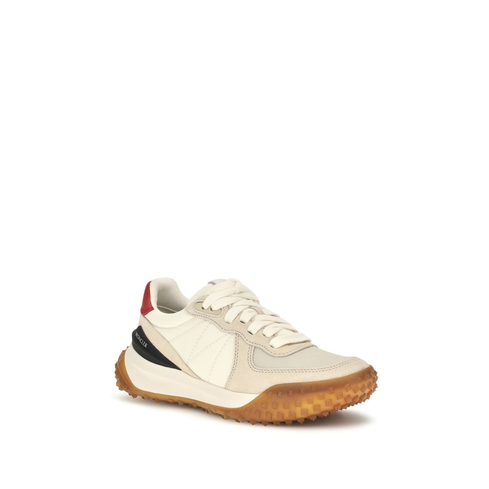 Moncler Beige Polyamide Athletic Sneakers | Regal Royce