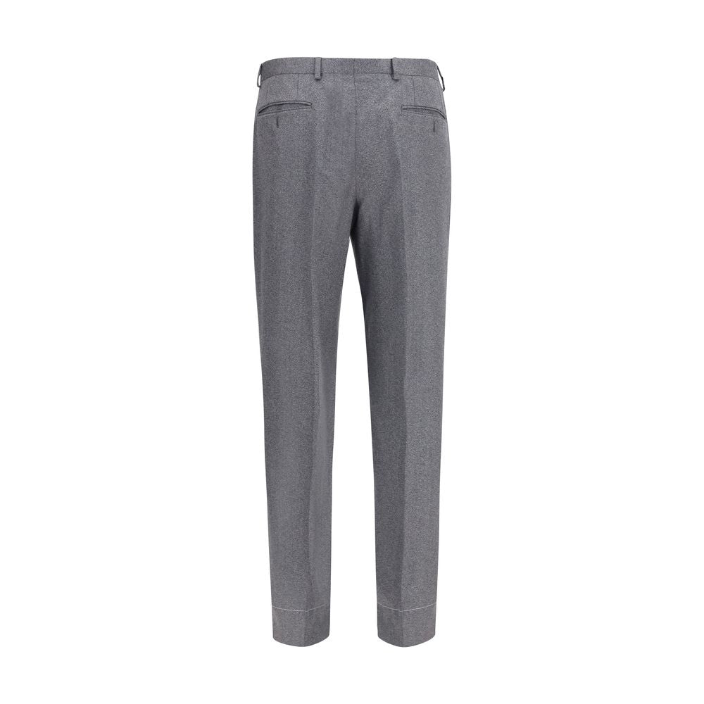 Brioni Gray Wool Oves Aries Casual Pants | Regal Royce
