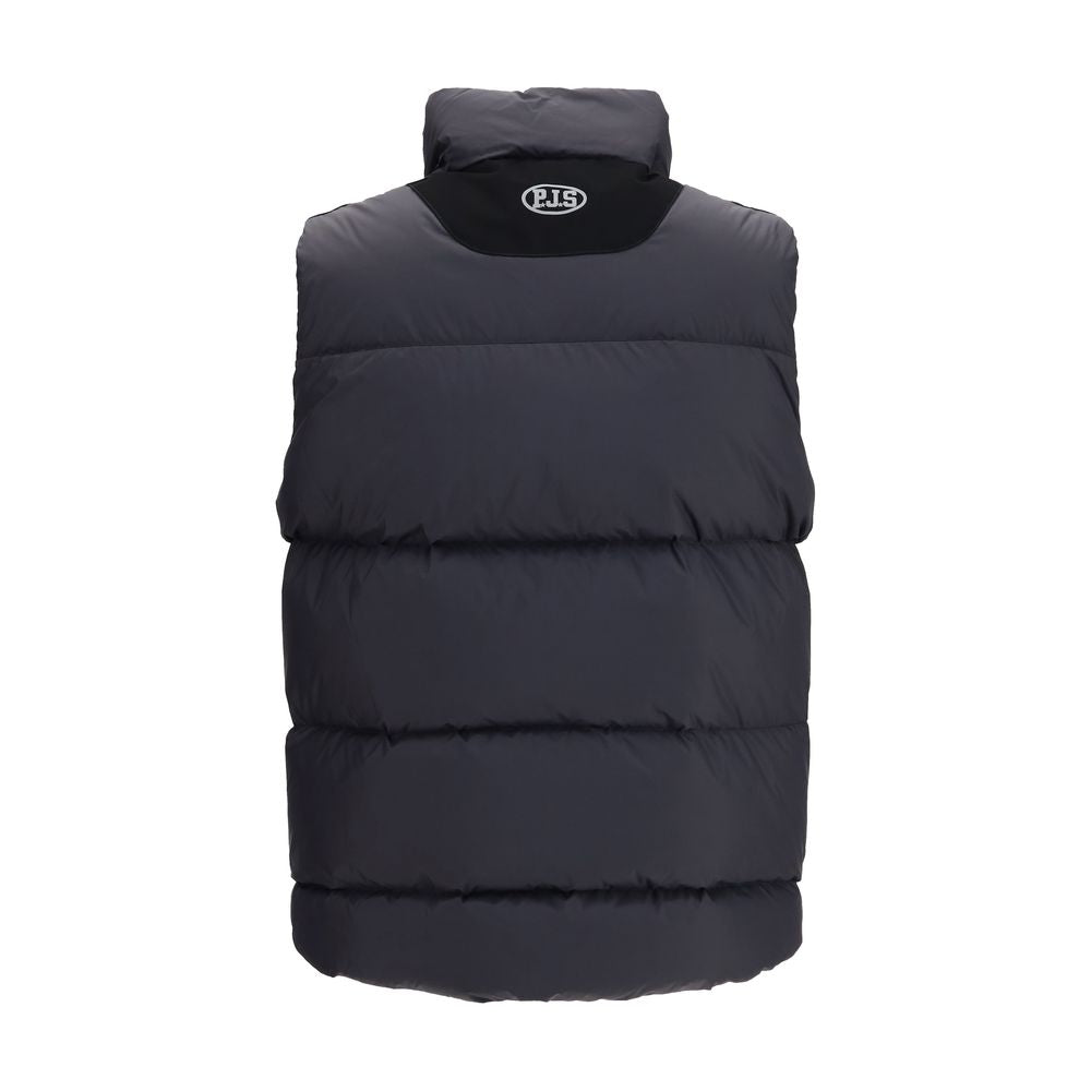 Parajumpers Black Polyamide Sleeveless Jacket | Regal Royce