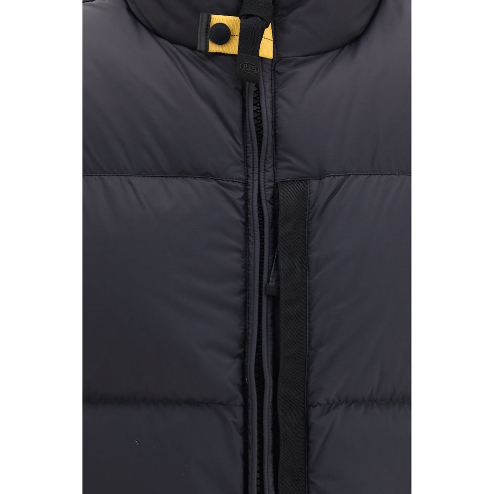 Parajumpers Black Polyamide Sleeveless Jacket | Regal Royce