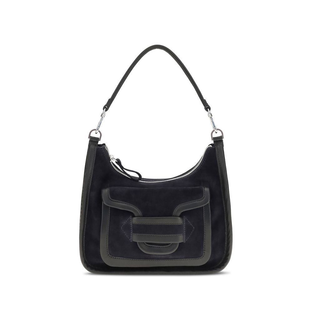 Pierre Hardy Black Calf Leather Bos Taurus Shoulder Bag | Regal Royce