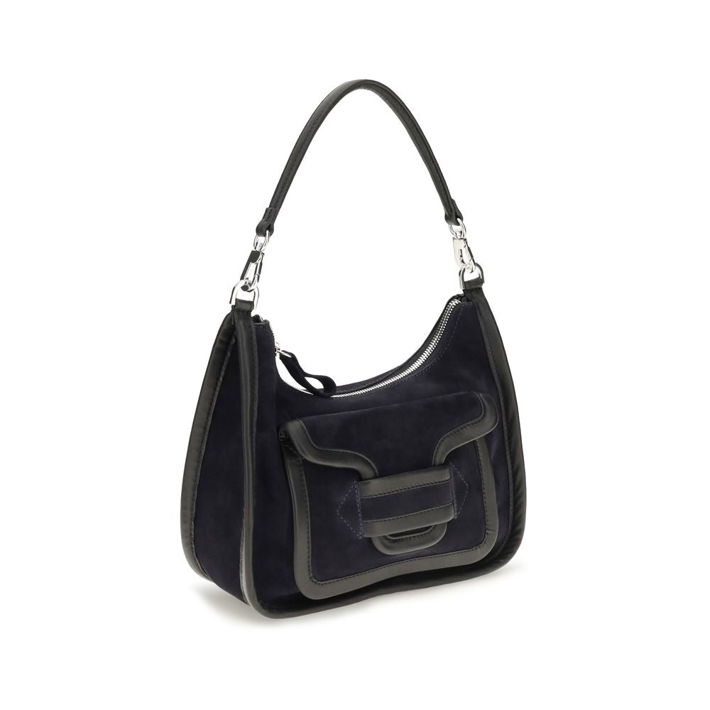 Pierre Hardy Black Calf Leather Bos Taurus Shoulder Bag | Regal Royce