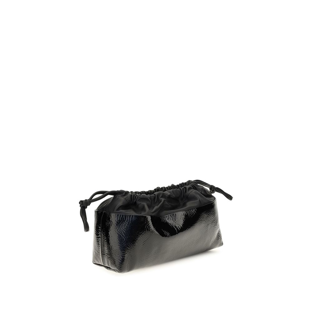 Pierre Hardy Black Calf Leather Bos Taurus Shoulder Bag | Regal Royce