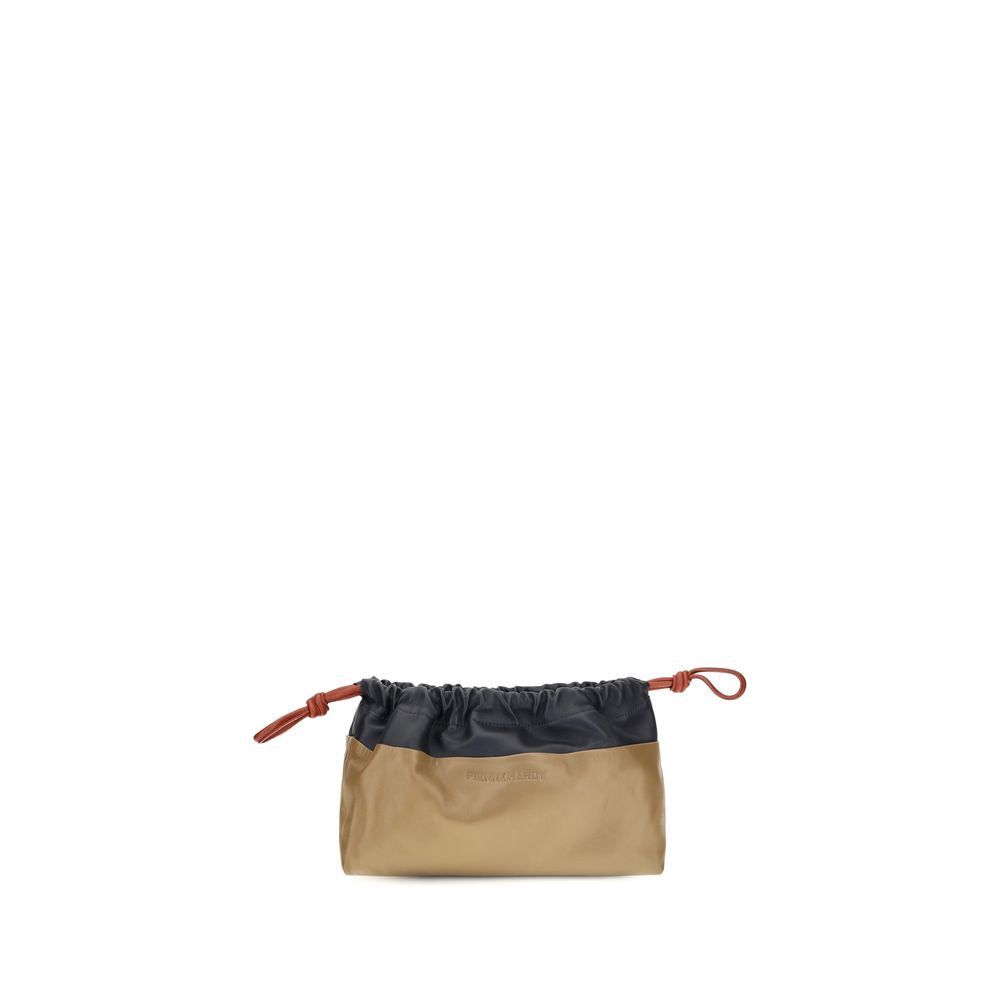 Pierre Hardy Beige Calf Leather Bos Taurus Shoulder Bag | Regal Royce