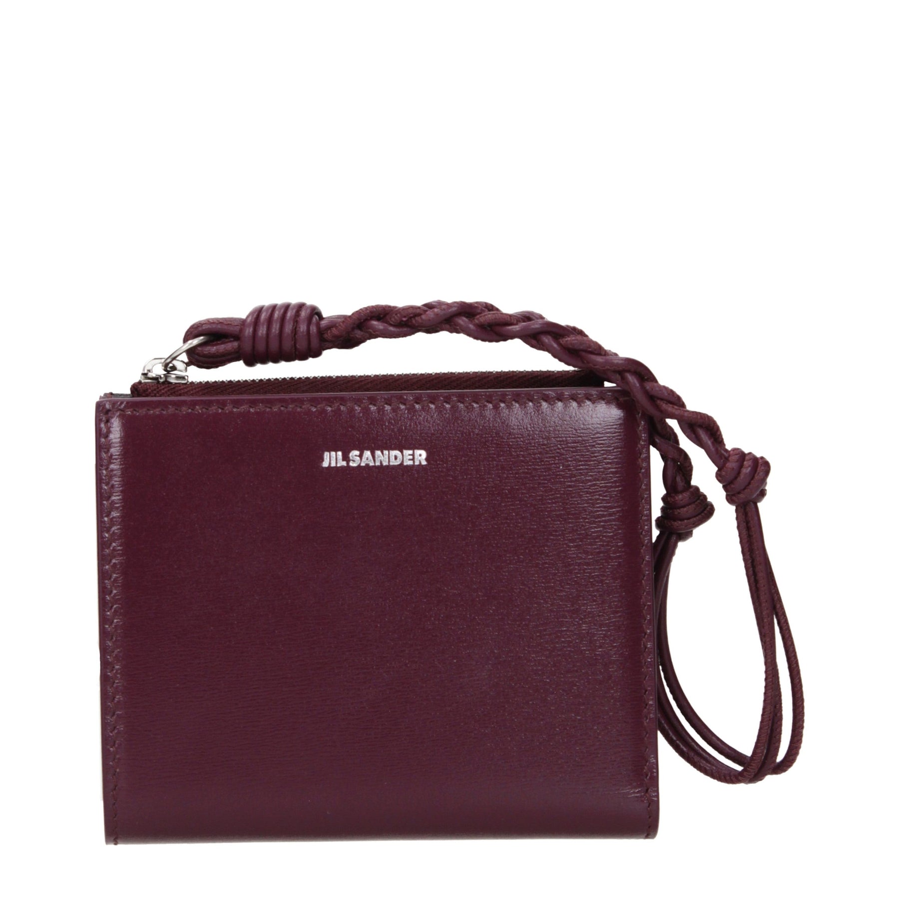 Jil Sander Red Leather Wallet | Regal Royce