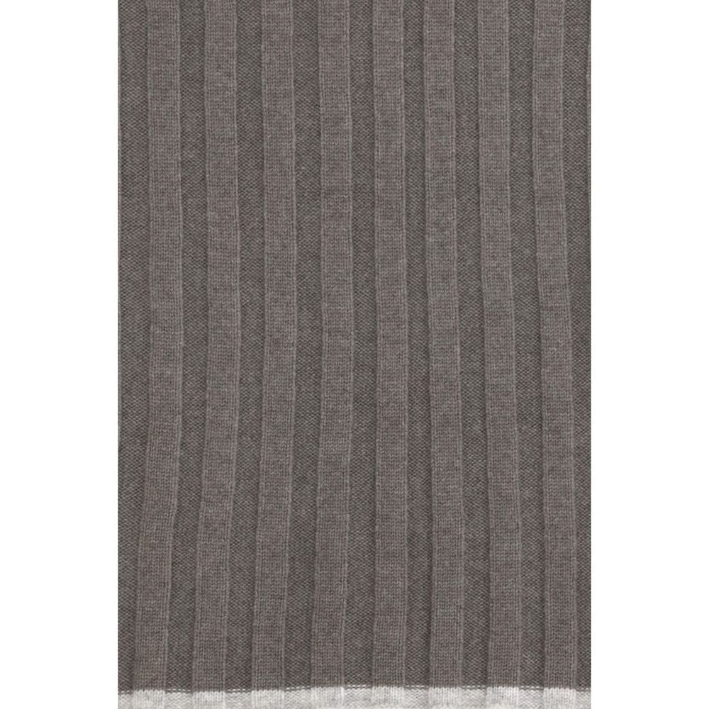 Brunello Cucinelli Brown Cashmere Scarf | Regal Royce