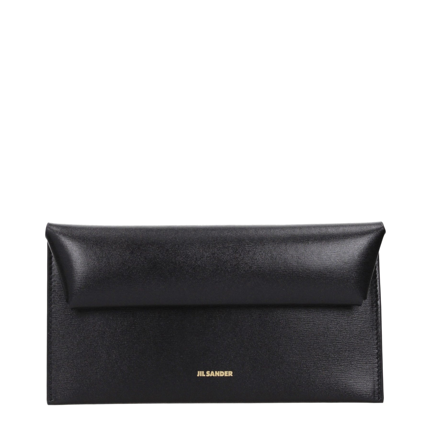 Jil Sander Black Leather Wallet | Regal Royce