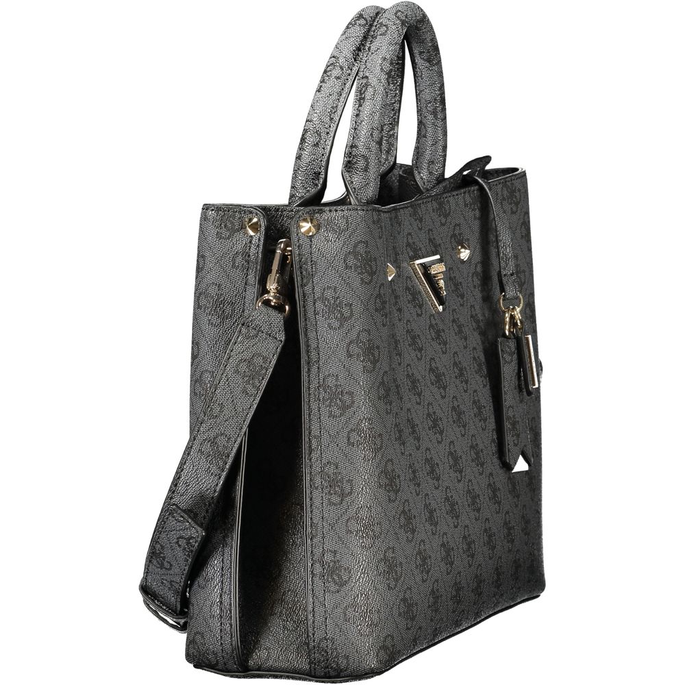Guess Jeans Nero Poliuretano Donna Bag | Regal Royce