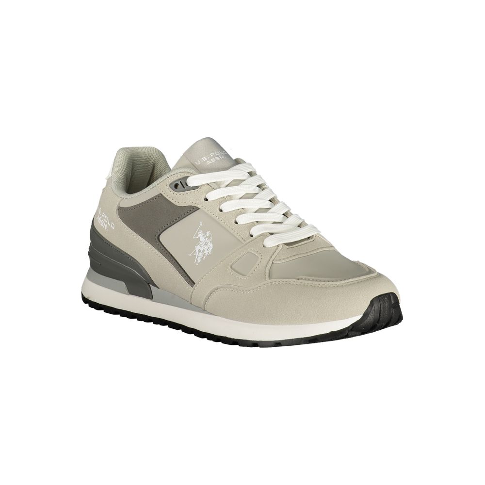 U.S. POLO ASSN. Grey Polyurethane Men's Sneaker | Regal Royce