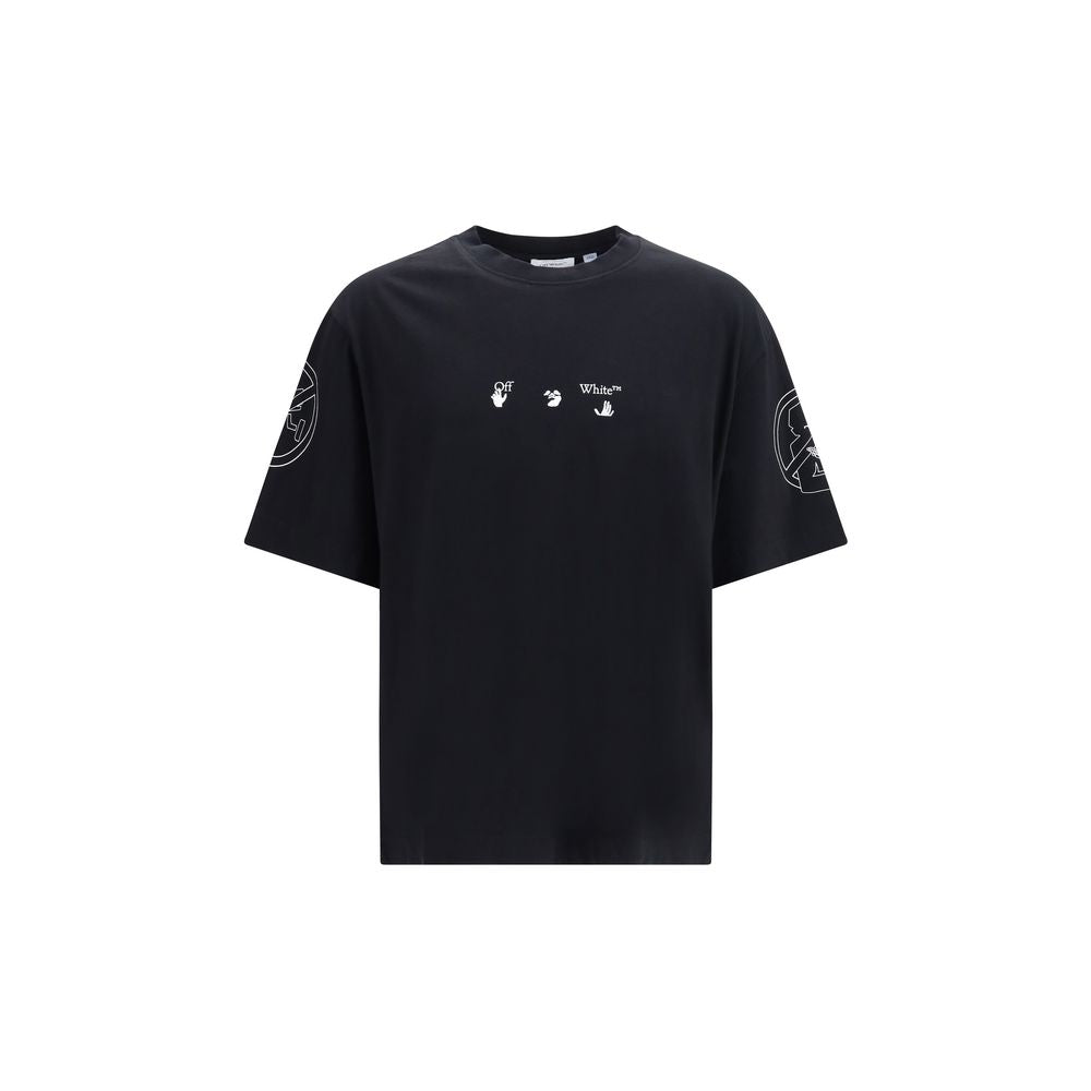 Off-White Black Cotton T-Shirt | Regal Royce