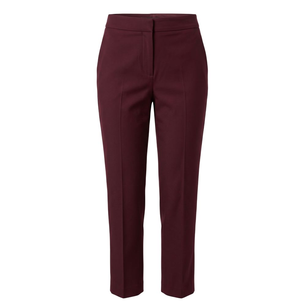 Trussardi Jeans Red Viscose Women Pants | Regal Royce