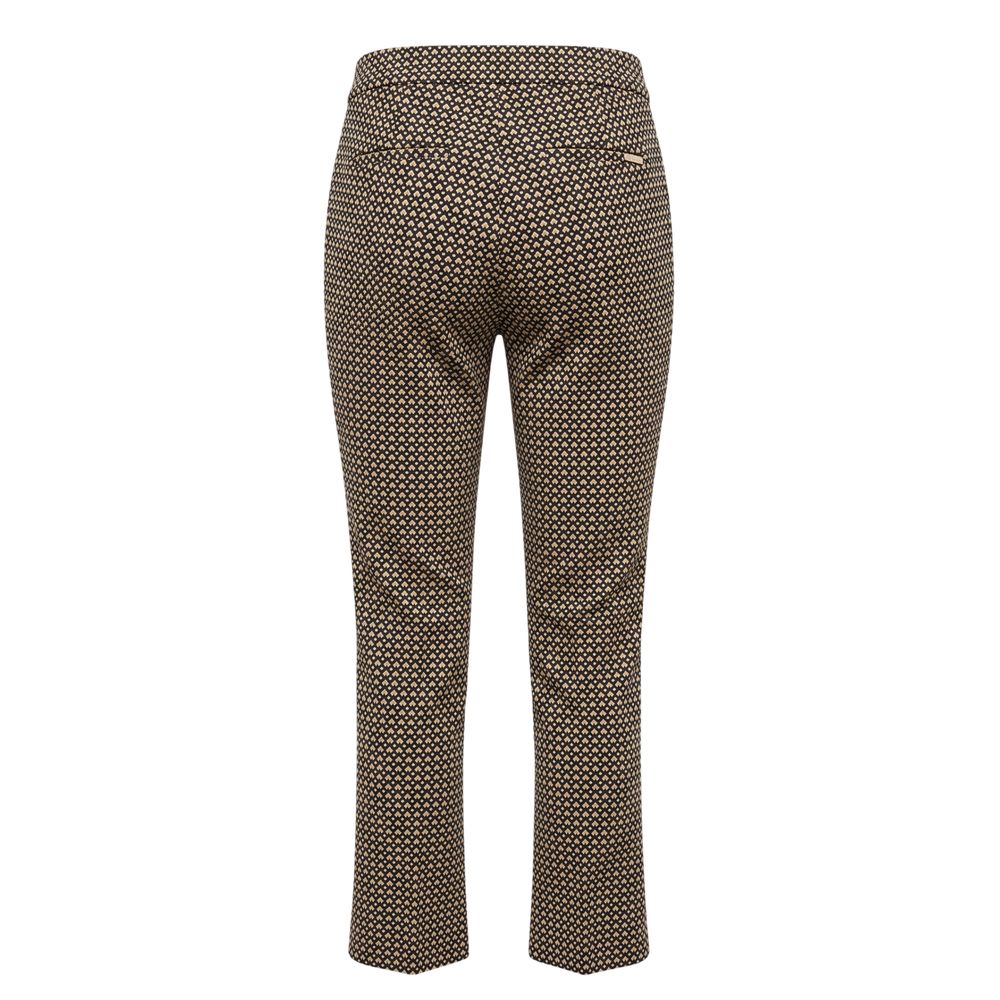 Trussardi Jeans Black Polyester Women Pant | Regal Royce
