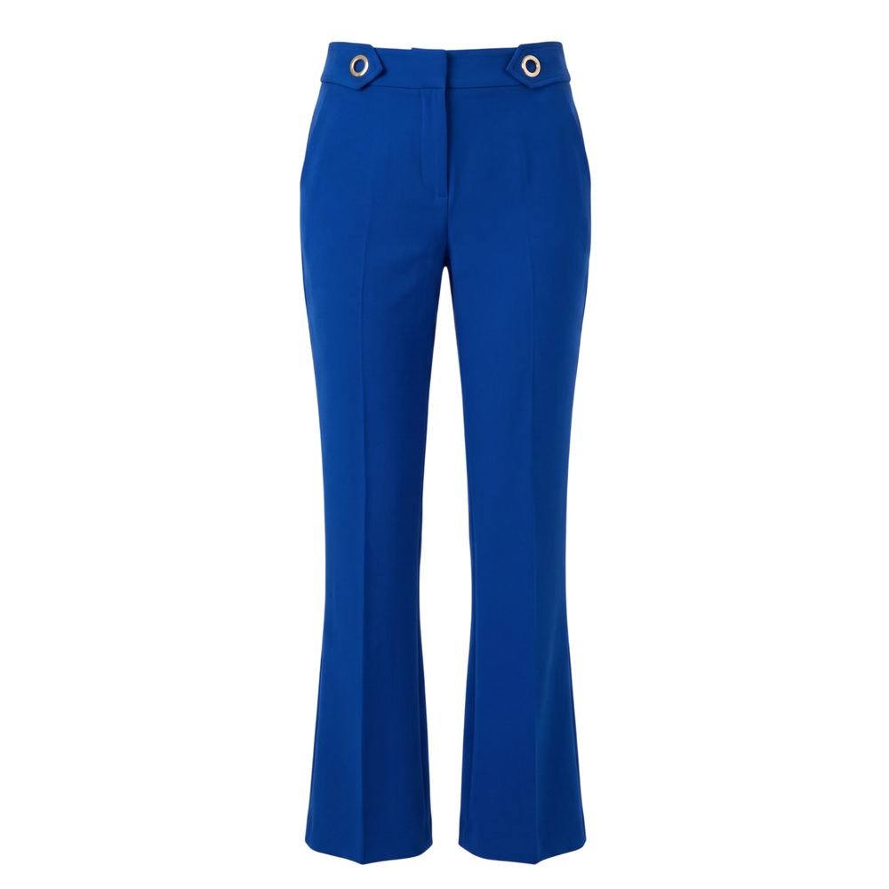 Trussardi Jeans Blue Polyester Women Pants | Regal Royce