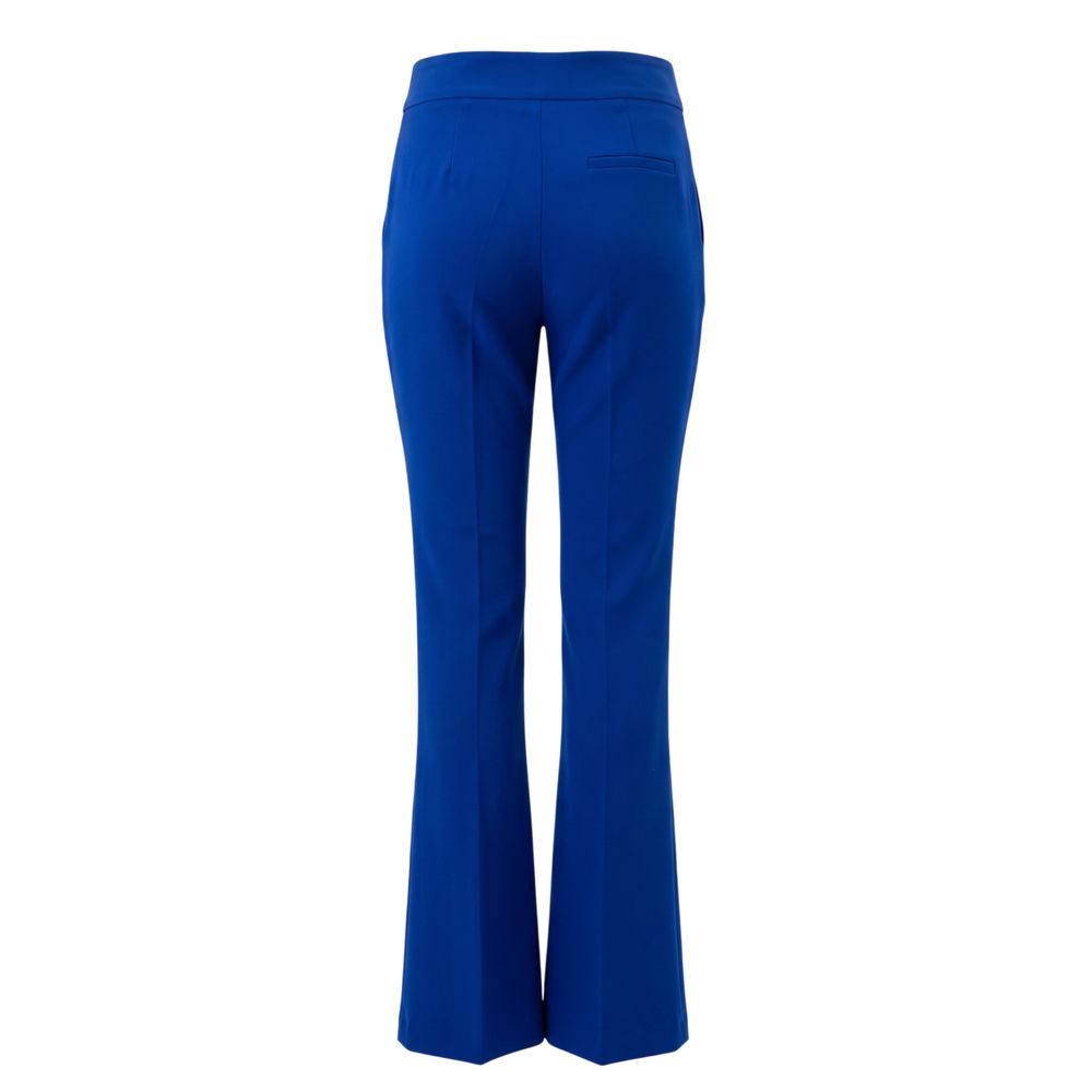 Trussardi Jeans Blue Polyester Women Pants | Regal Royce
