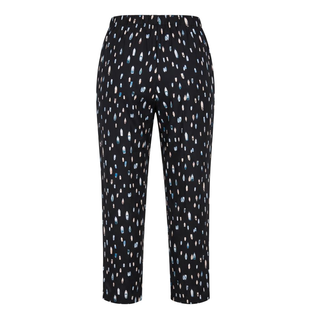 Trussardi Blue Cotton Women Pants | Regal Royce