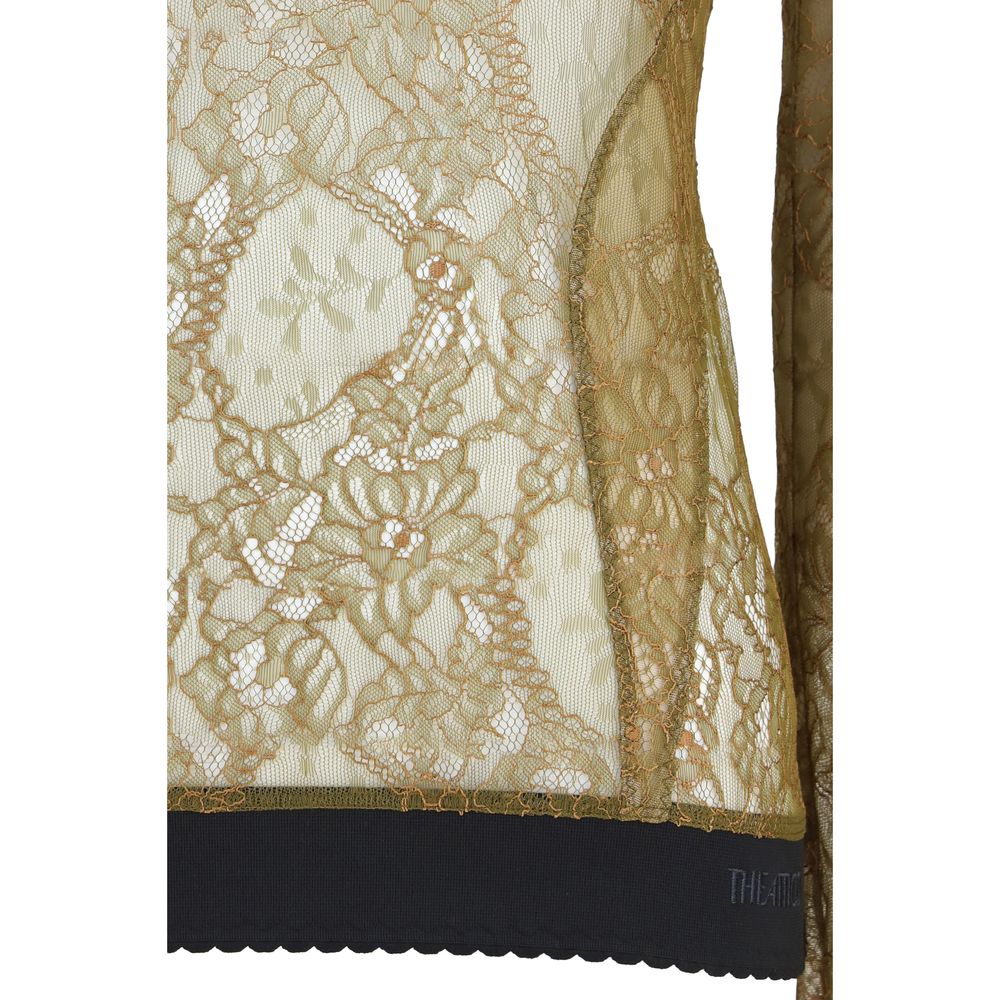 The Attico Bicolor Polyamide Blouse | Regal Royce