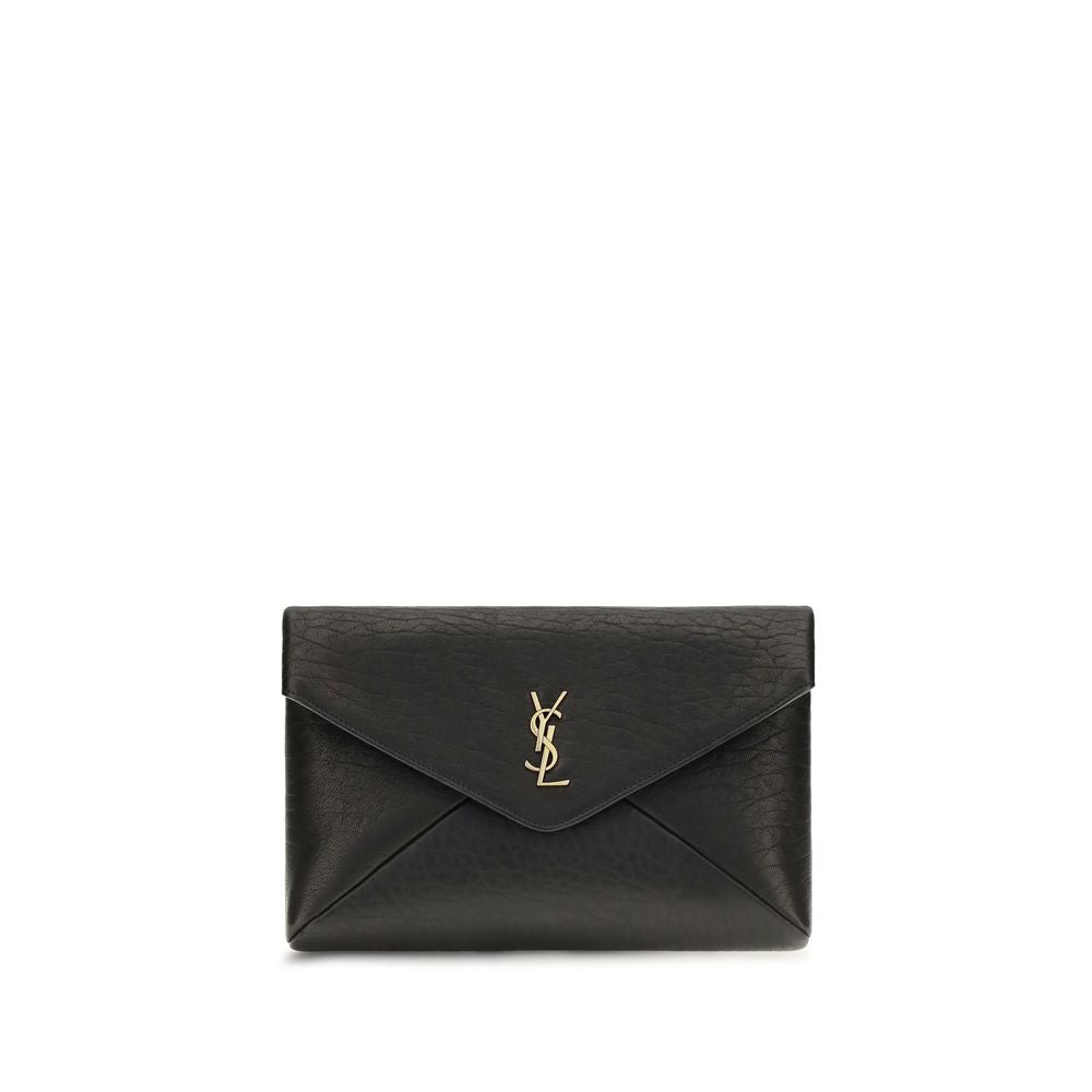 Saint Laurent Black Lamb Ovis Aries Aries Wallet | Regal Royce