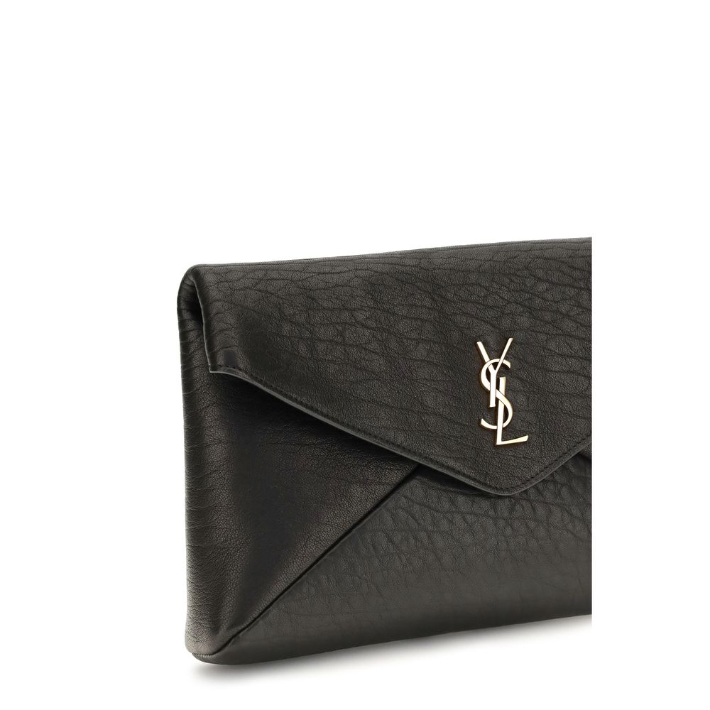 Saint Laurent Black Lamb Ovis Aries Aries Wallet | Regal Royce