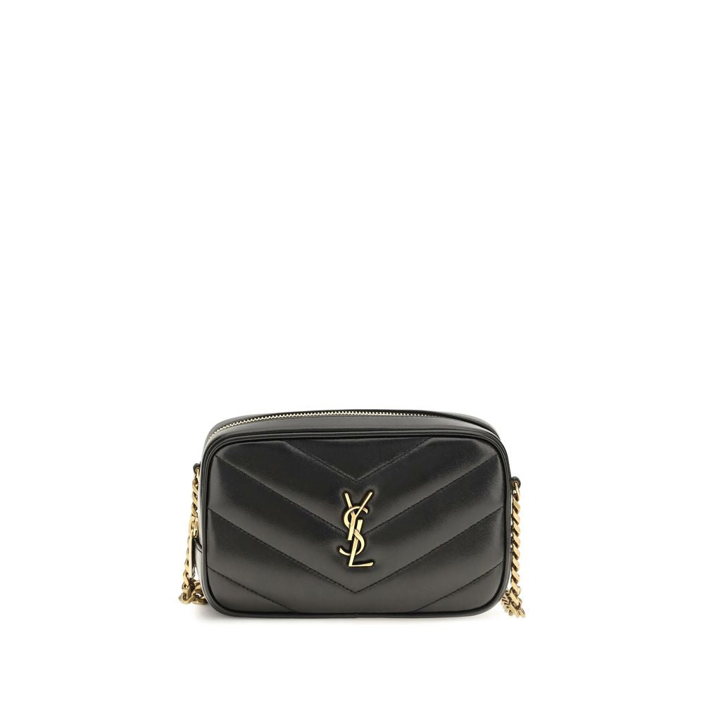 Saint Laurent Black Lamb Ovis Aries Aries Shoulder Bag | Regal Royce