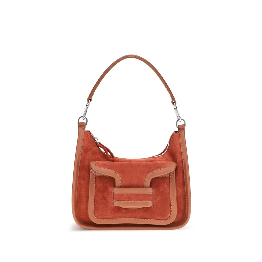 Pierre Hardy Brown Calf Leather Bos Taurus Shoulder Bag | Regal Royce