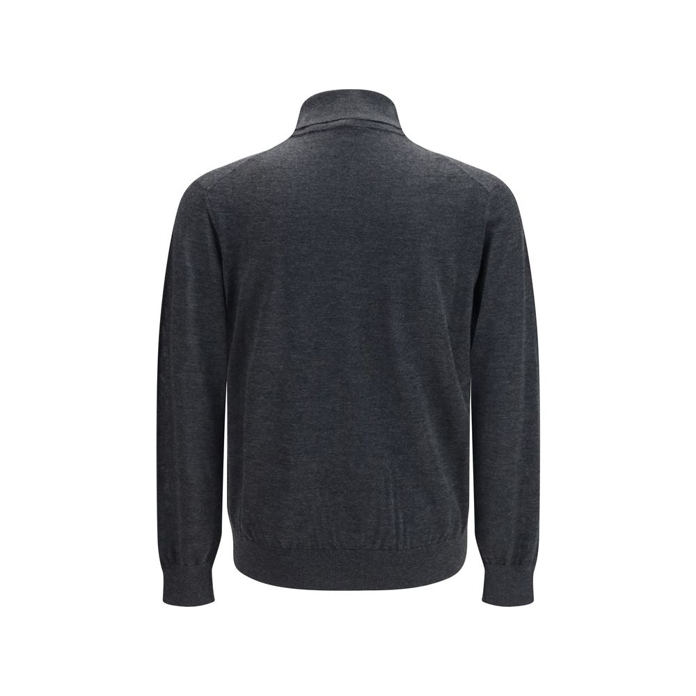 Giorgio Armani Gray Cashmere Turtleneck | Regal Royce