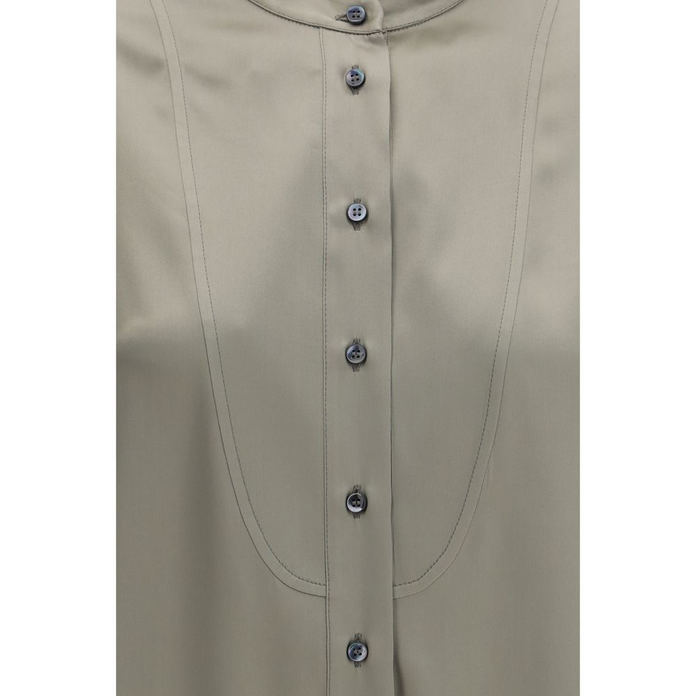 Brunello Cucinelli Bicolor Silk Shirt | Regal Royce