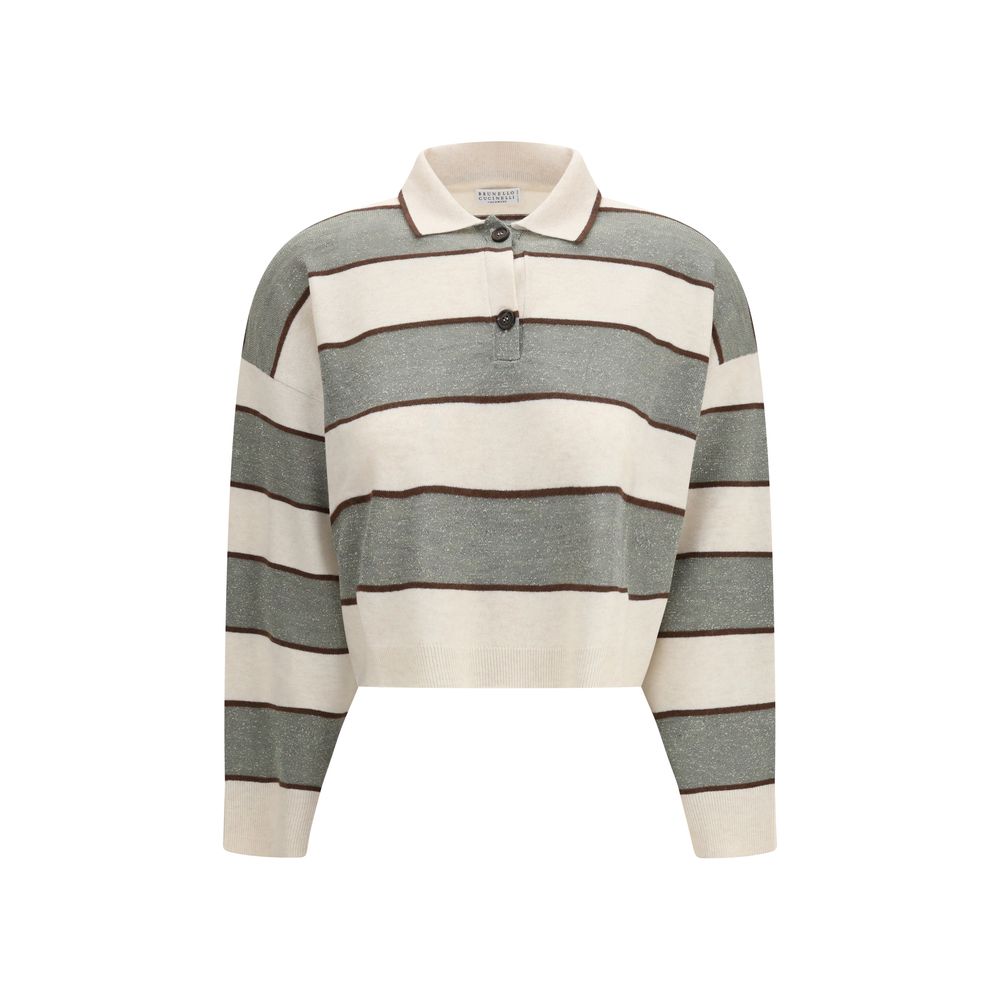 Brunello Cucinelli Multicolor Wool Oves Aries T-Shirt | Regal Royce