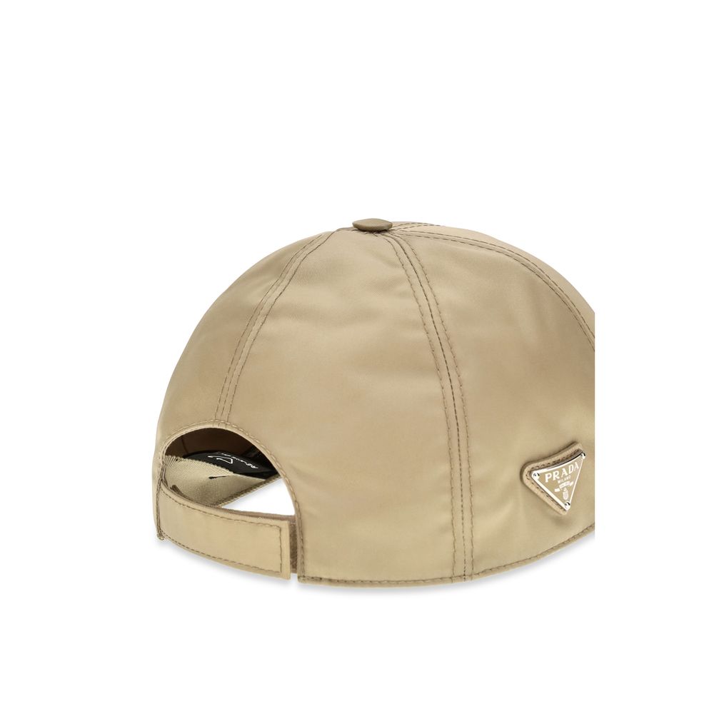 Prada Brown Polyamide Cap (Baseball Hat) | Regal Royce