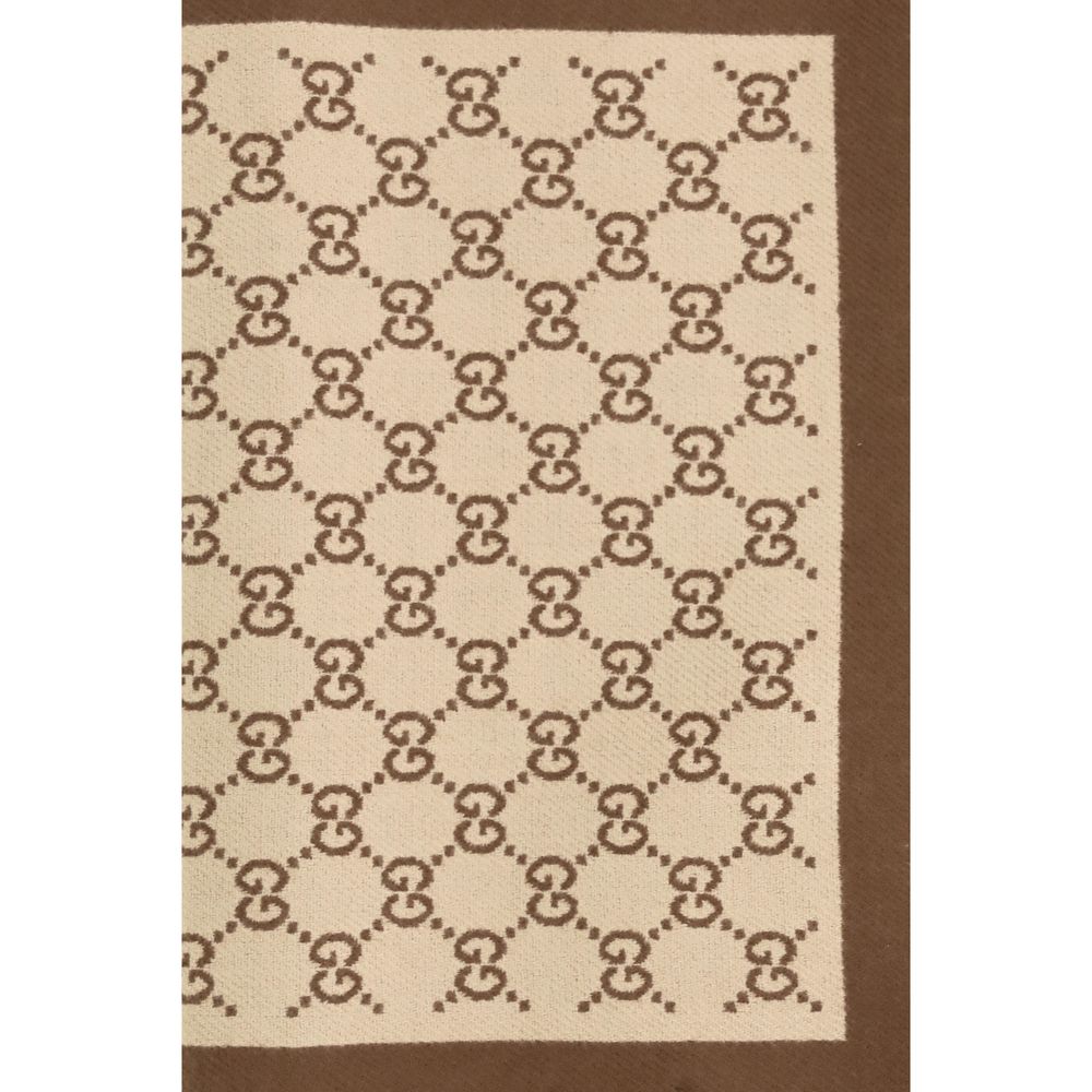 Gucci Beige Wool Oves Aries Scarf | Regal Royce