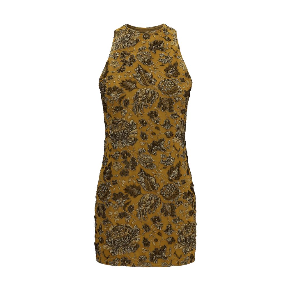 Saint Laurent Brown Polyamide Casual Dress | Regal Royce