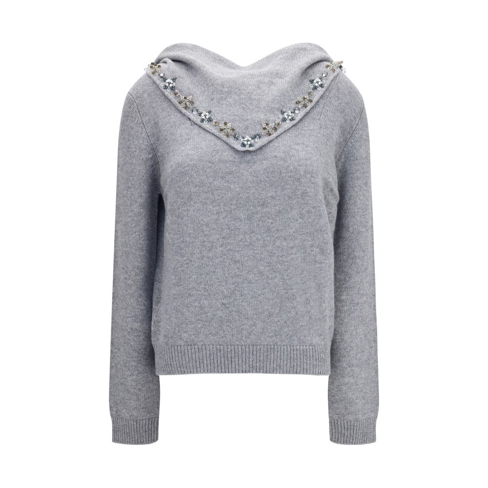 Prada Gray Cashmere Sweatshirt | Regal Royce