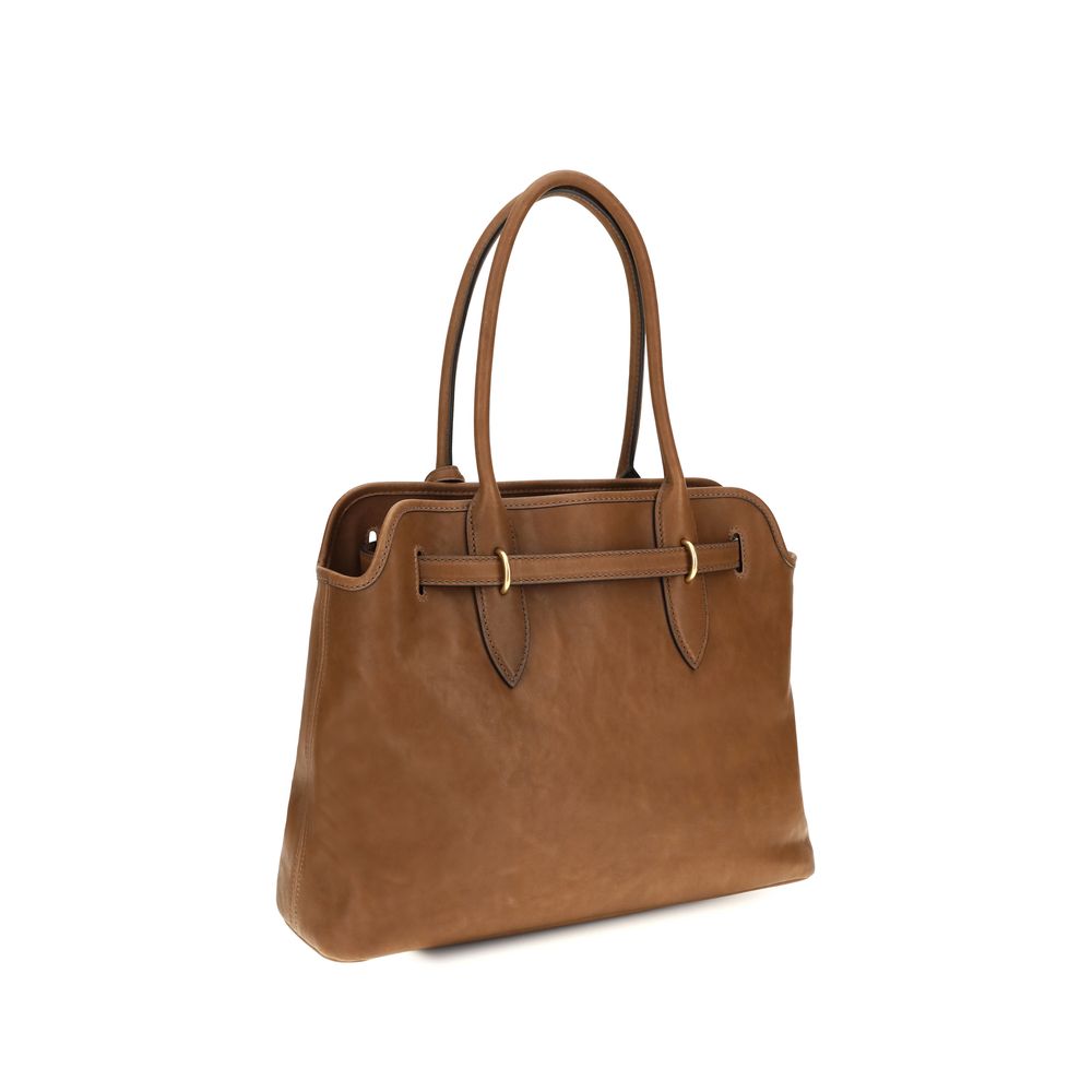 Miu Miu Brown Calf Leather Bos Taurus Shoulder Bag | Regal Royce