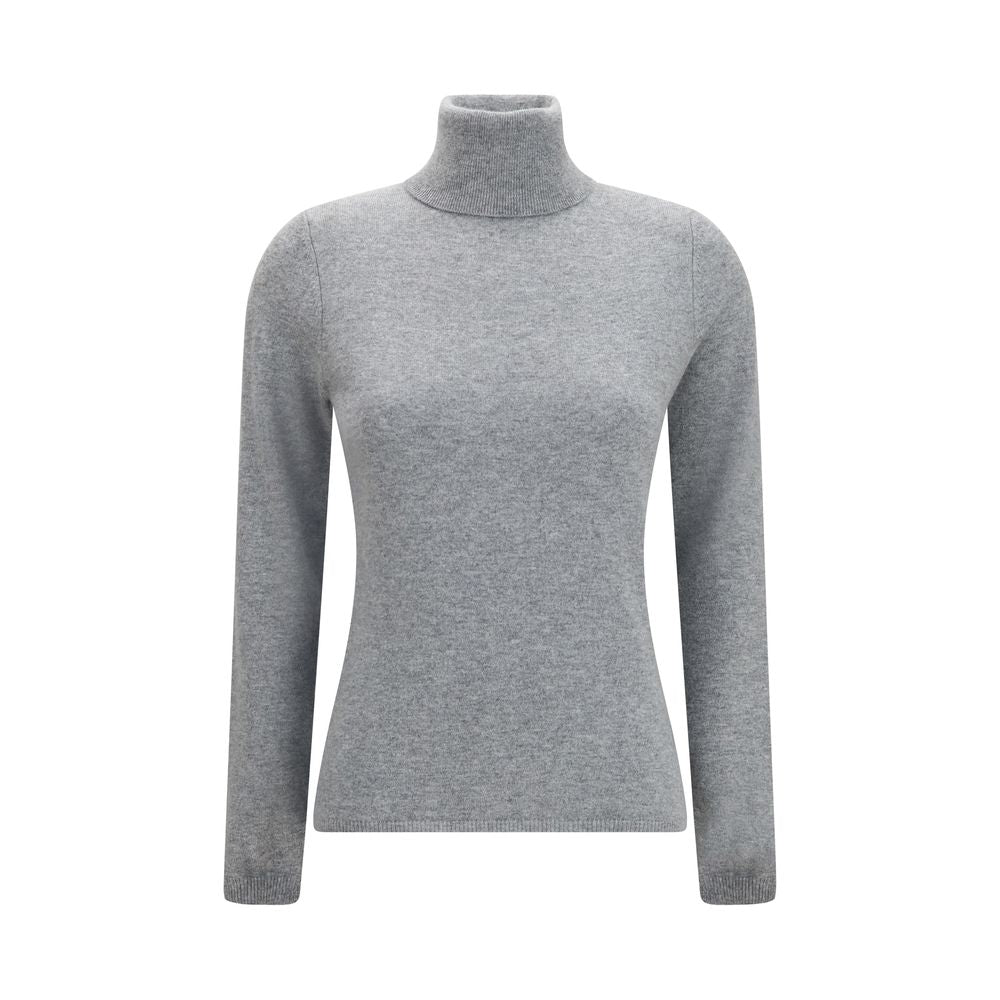 Allude Gray Cashmere Turtleneck | Regal Royce