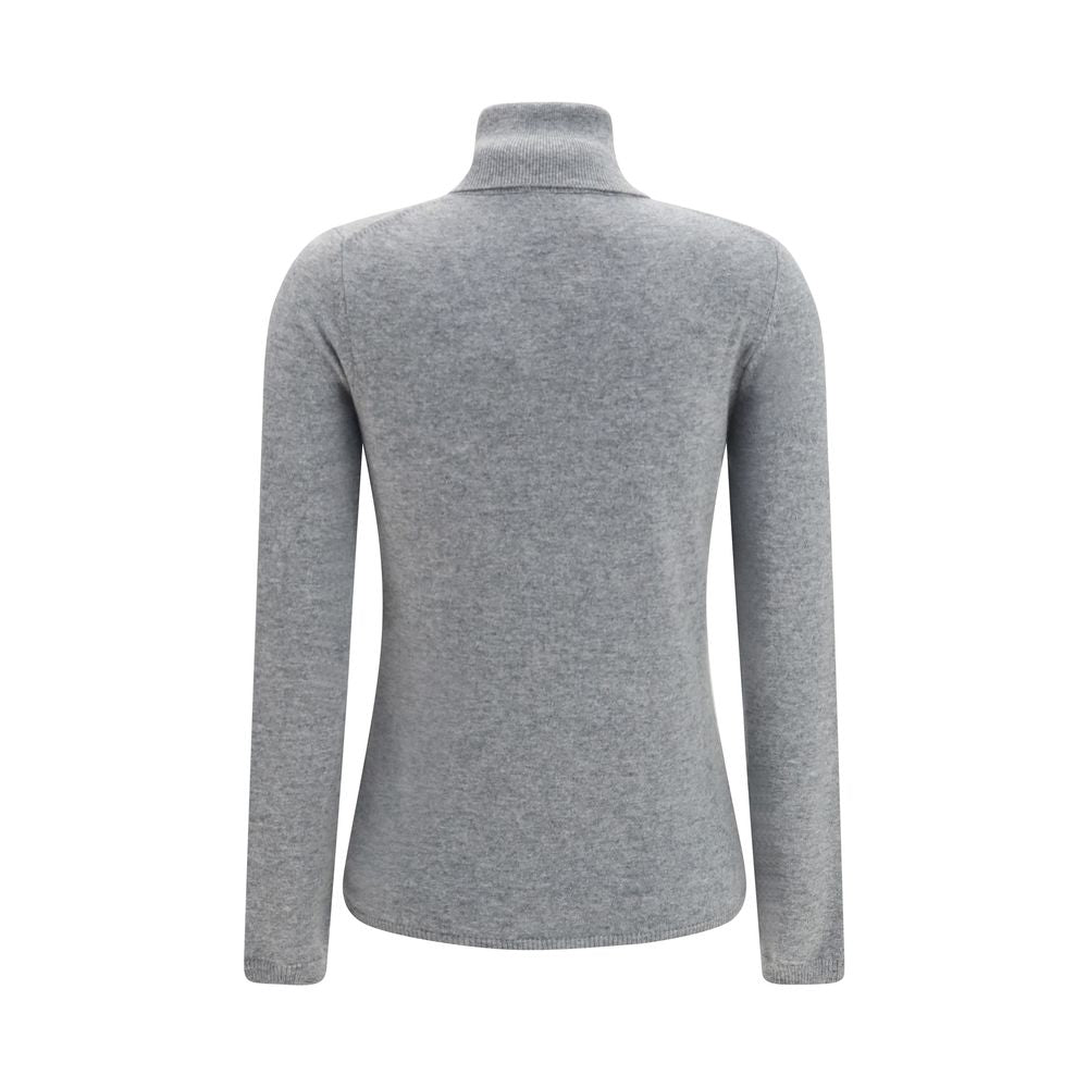 Allude Gray Cashmere Turtleneck | Regal Royce