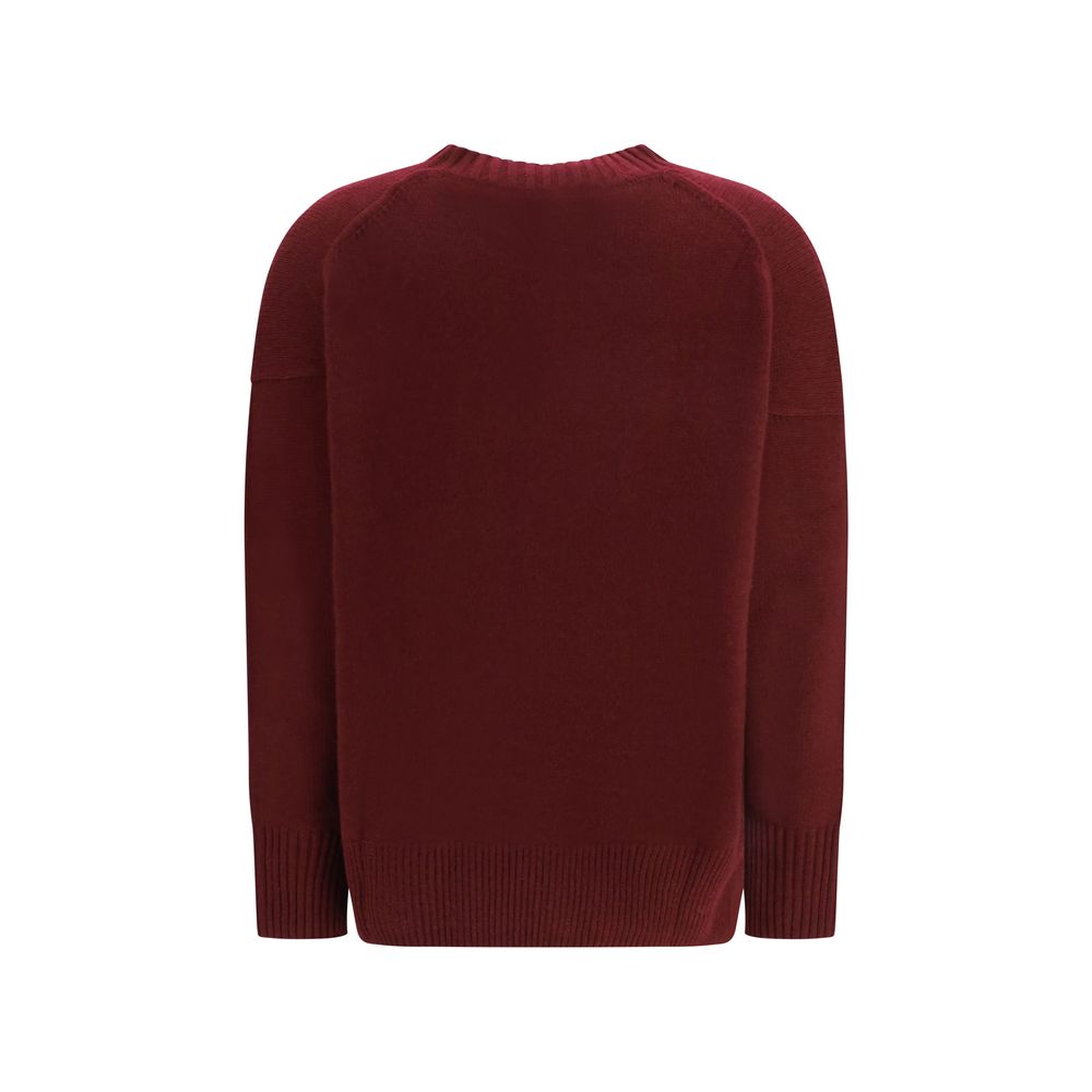 Allude Bordeaux Cashmere Sweatshirt | Regal Royce