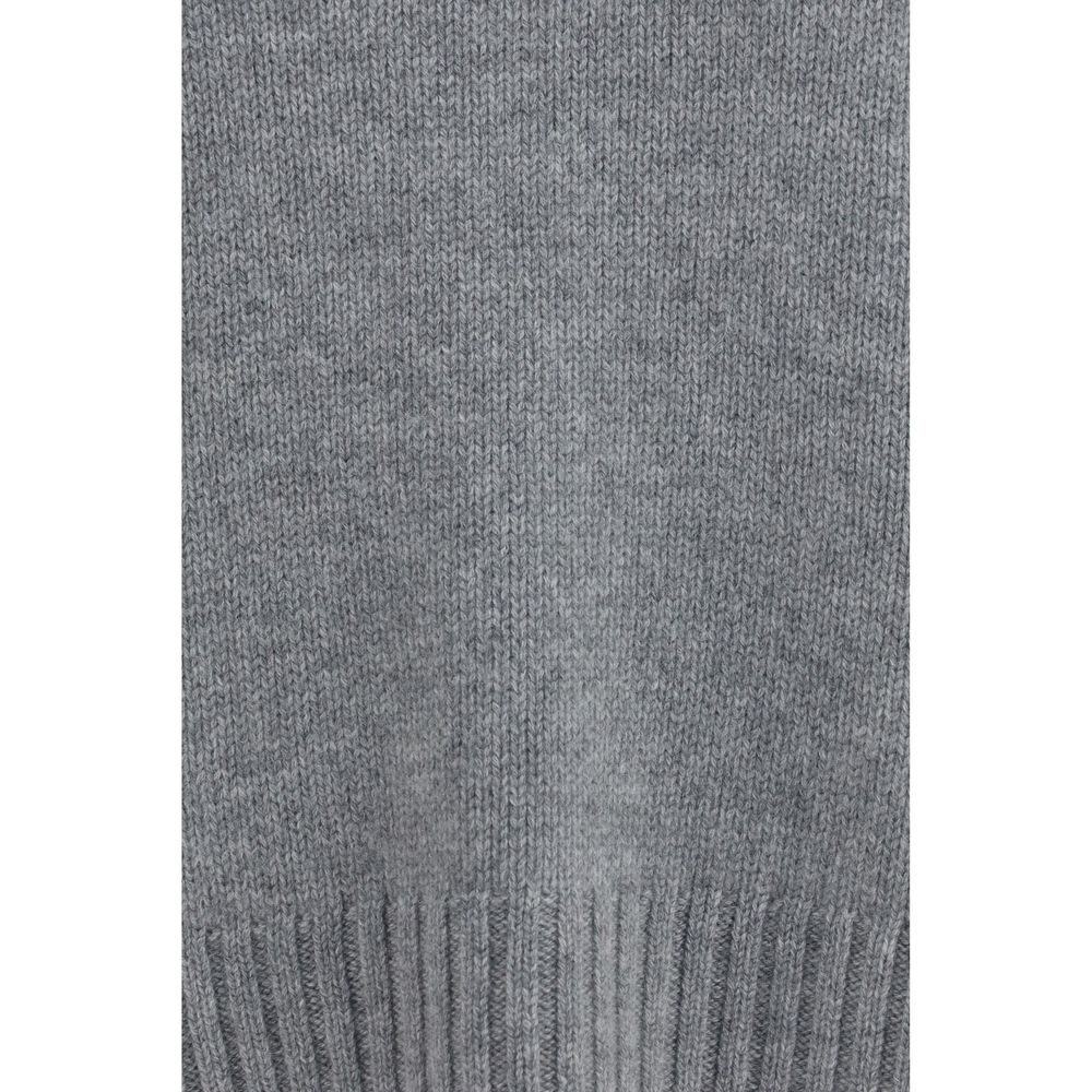 Allude Gray Cashmere Turtleneck | Regal Royce
