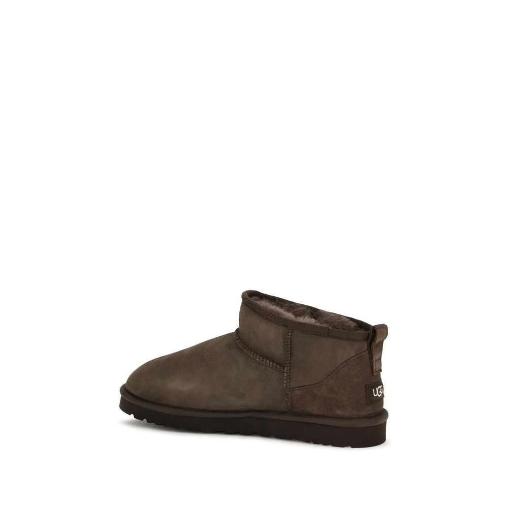 UGG Brown Leather Ankle Boots | Regal Royce