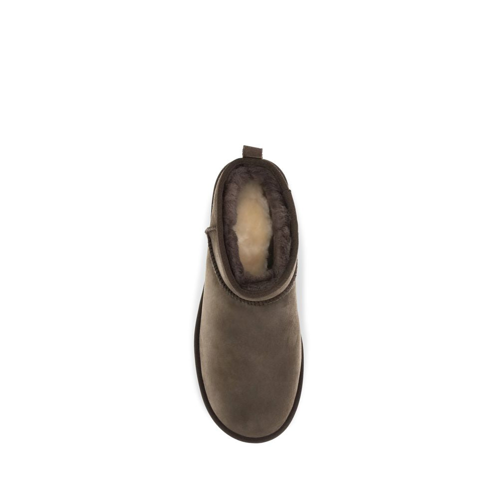 UGG Brown Leather Ankle Boots | Regal Royce