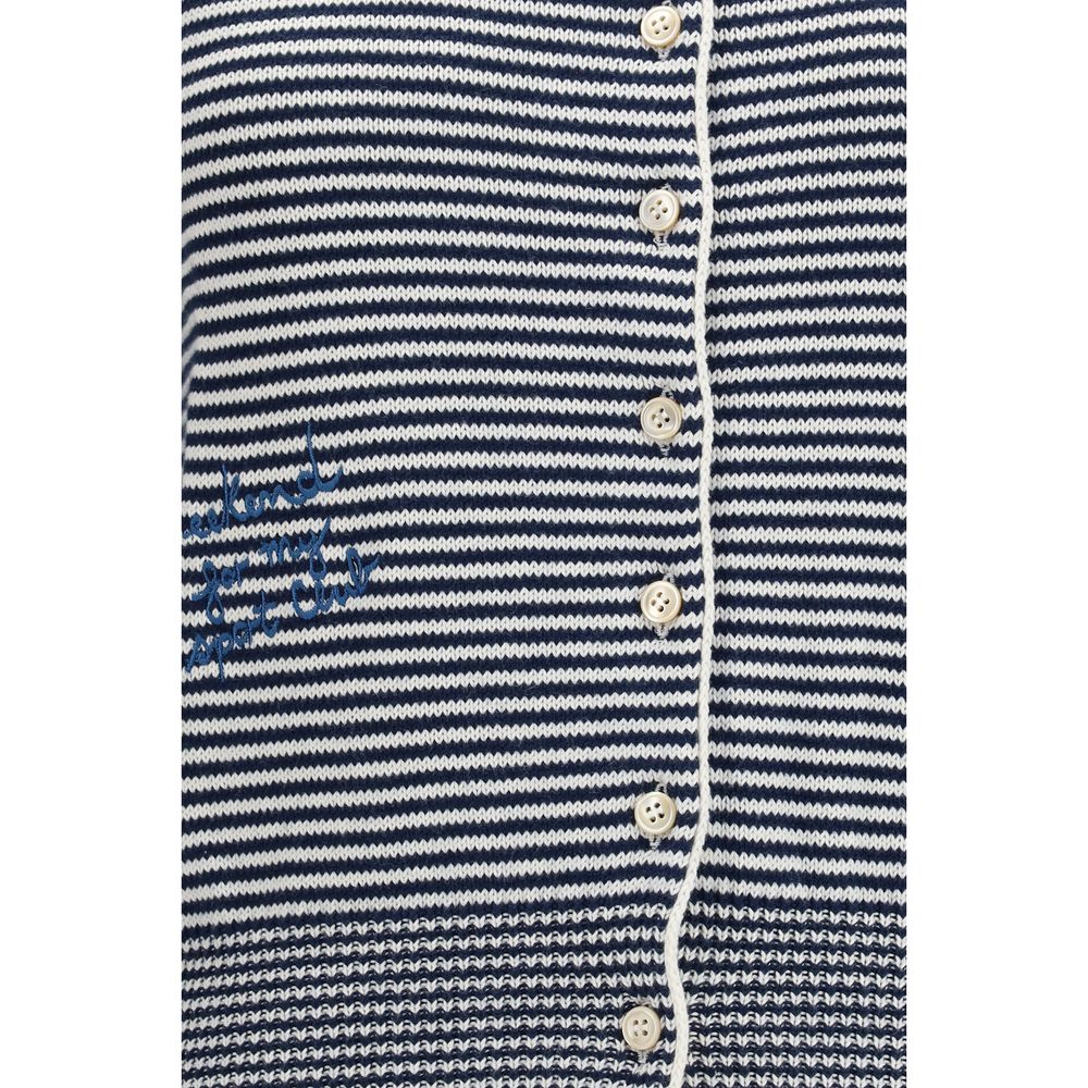 Max Mara Blue Cotton Cardigan | Regal Royce