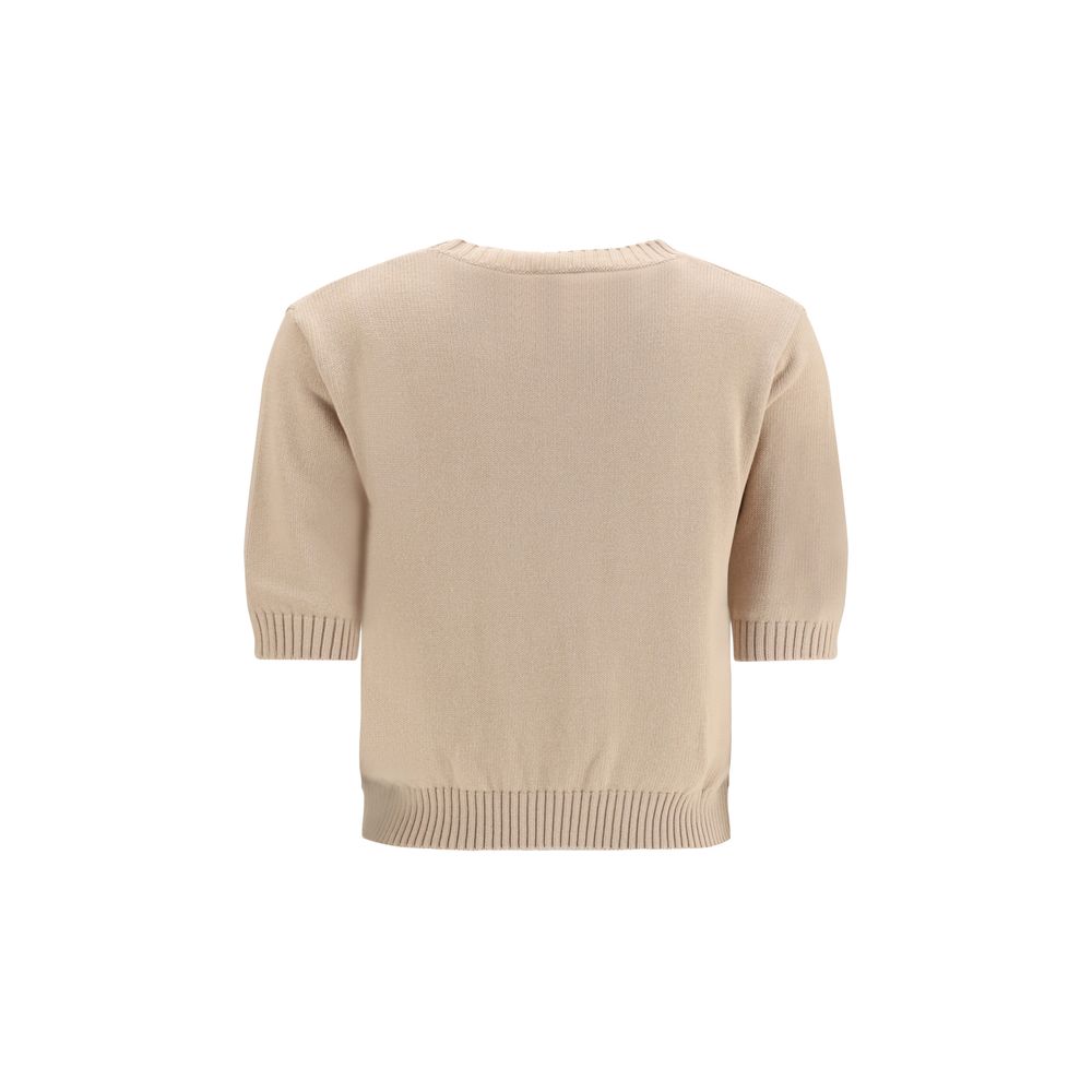 Max Mara Beige Cotton Sweatshirt | Regal Royce