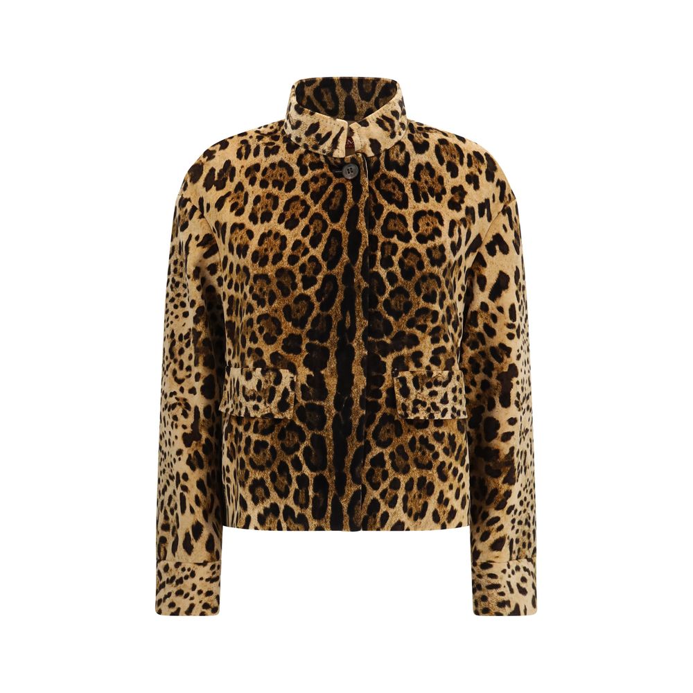 Max Mara Brown Cotton Full-Length Jacket | Regal Royce