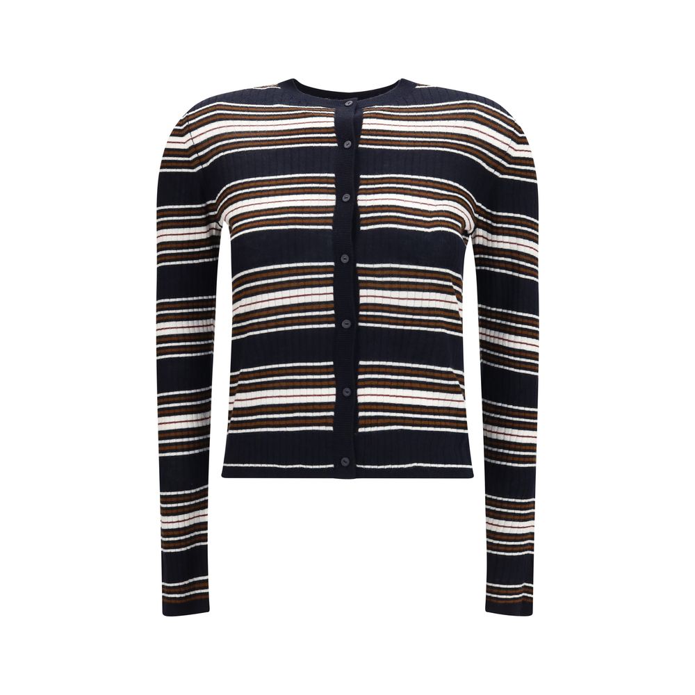 Max Mara Blue Silk Cardigan | Regal Royce