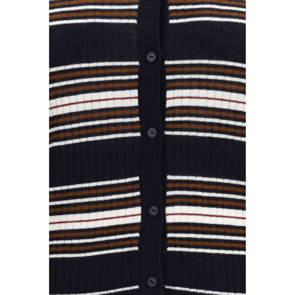 Max Mara Blue Silk Cardigan | Regal Royce