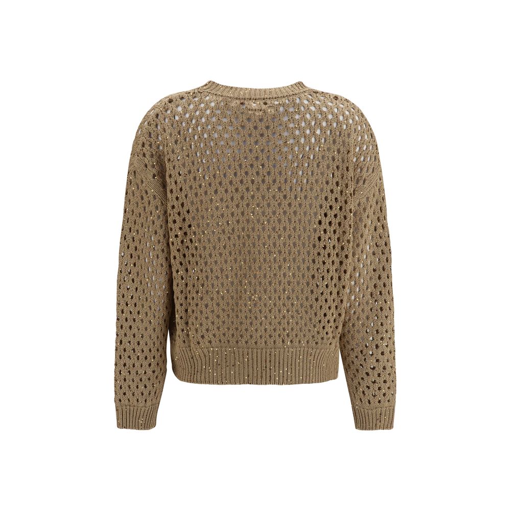 Max Mara Beige Cotton Sweatshirt | Regal Royce