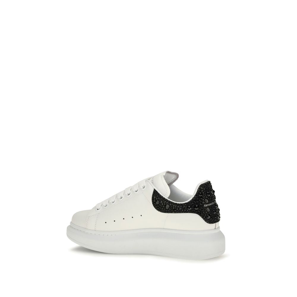 Alexander McQueen White Calf Leather Bos Taurus Chunky Sneakers | Regal Royce