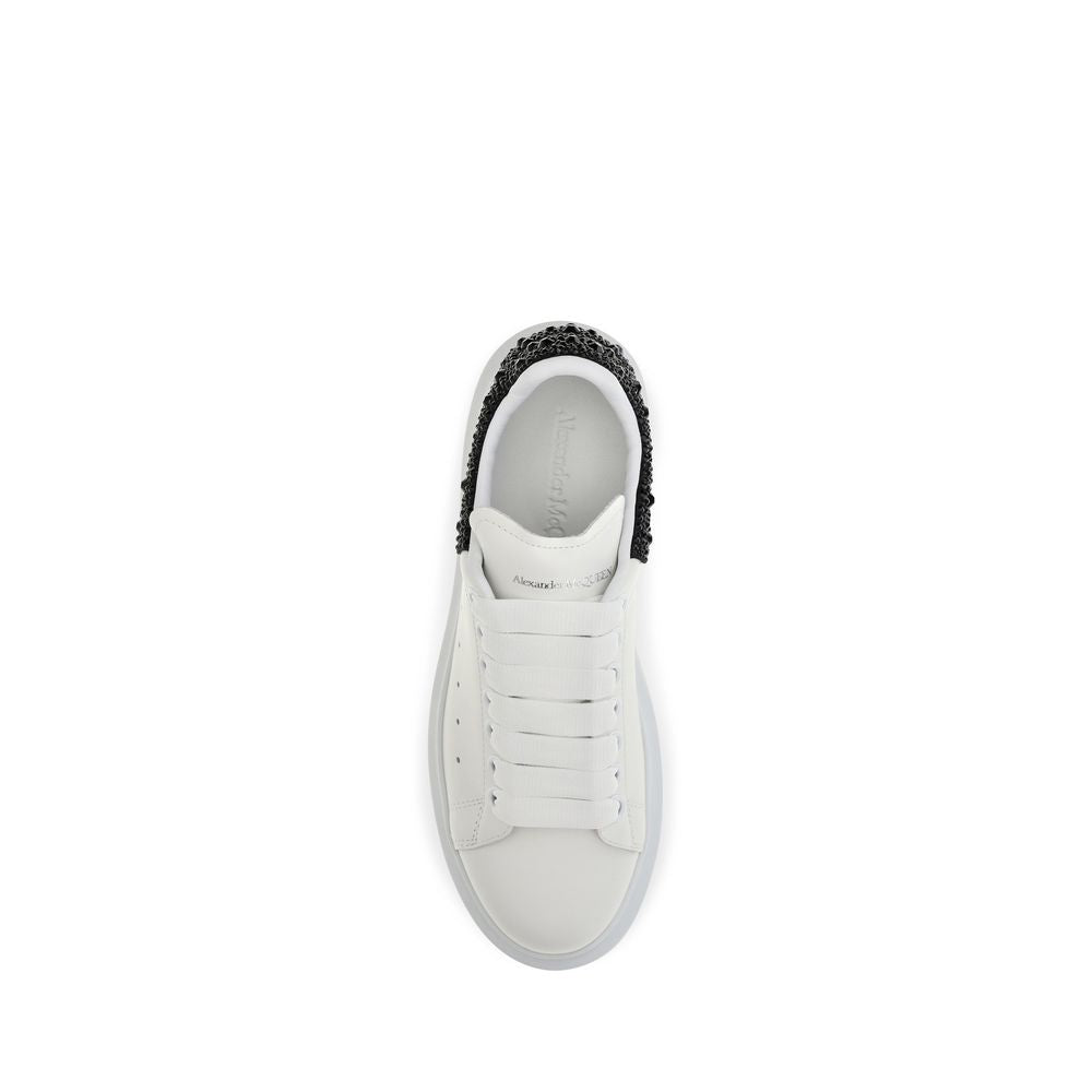 Alexander McQueen White Calf Leather Bos Taurus Chunky Sneakers | Regal Royce