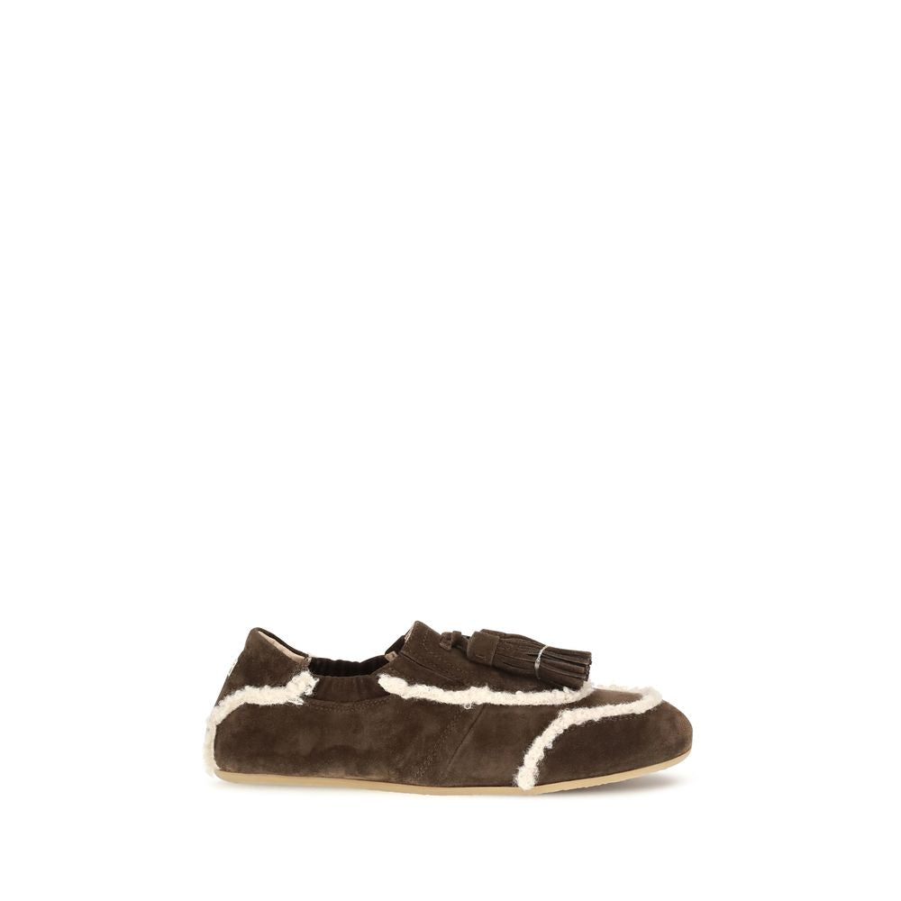 Fratelli Rossetti Brown Suede Leather Slip-On Loafers | Regal Royce